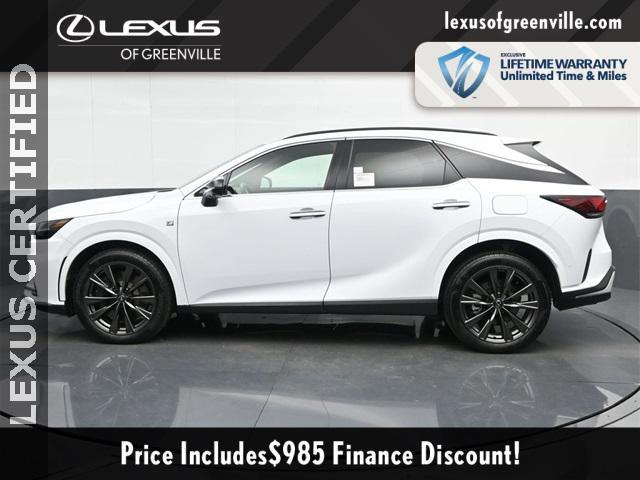 used 2024 Lexus RX 350 car, priced at $60,598