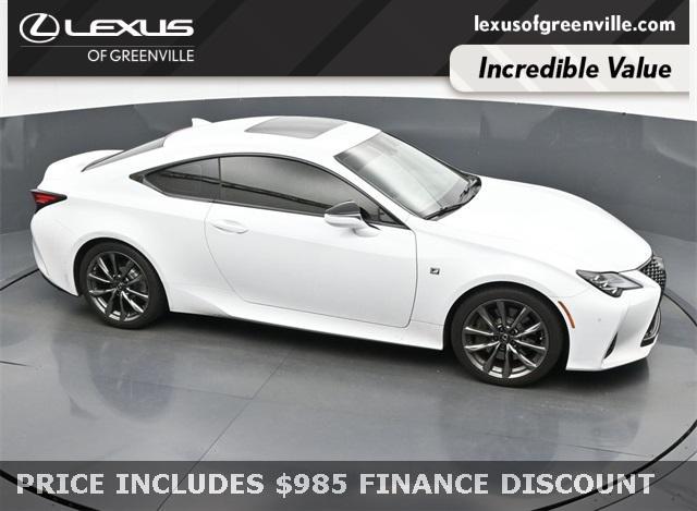 used 2019 Lexus RC 350 car, priced at $31,998