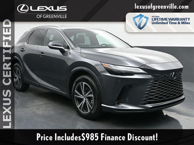 used 2024 Lexus RX 350 car, priced at $52,998