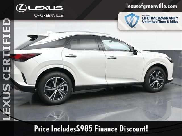 used 2025 Lexus RX 350 car, priced at $53,998