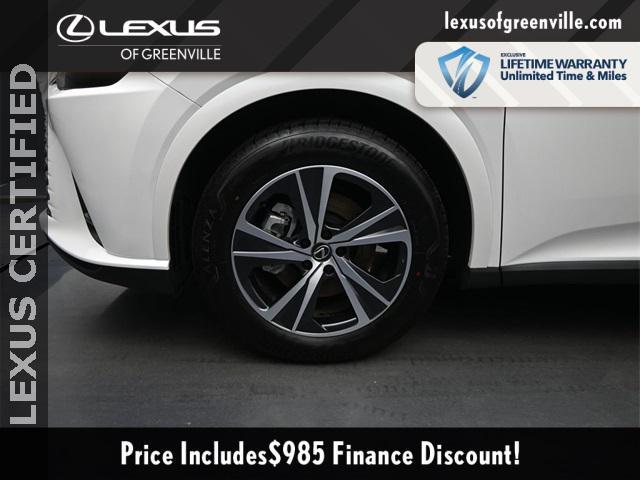 used 2025 Lexus RX 350 car, priced at $53,998