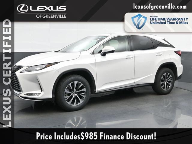 used 2022 Lexus RX 350 car, priced at $47,598