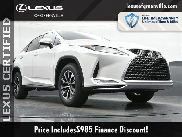 used 2022 Lexus RX 350 car, priced at $47,598