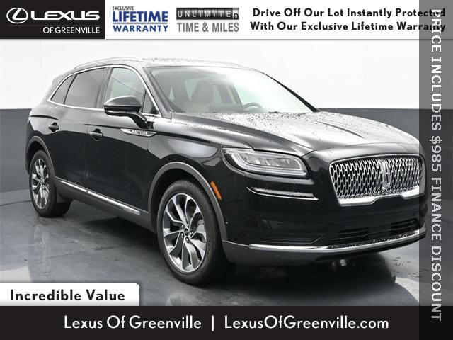 used 2021 Lincoln Nautilus car, priced at $34,998