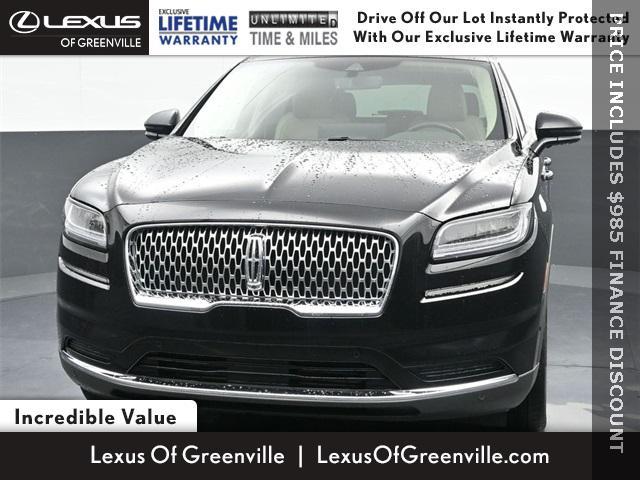 used 2021 Lincoln Nautilus car, priced at $34,998