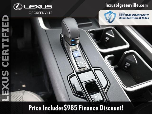 used 2024 Lexus TX 350 car, priced at $58,998