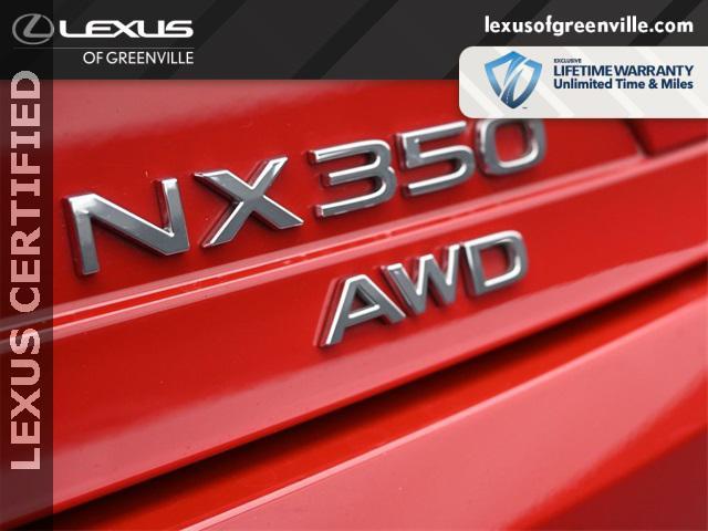 used 2023 Lexus NX 350 car, priced at $40,998