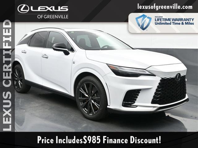 used 2024 Lexus RX 350 car, priced at $58,598