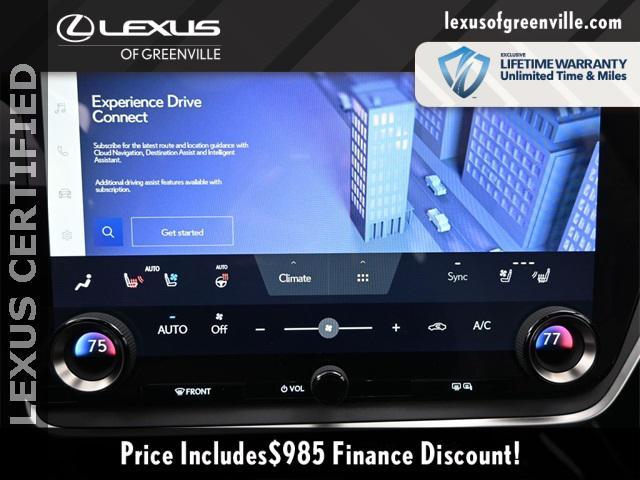 used 2023 Lexus RZ 450e car, priced at $43,598