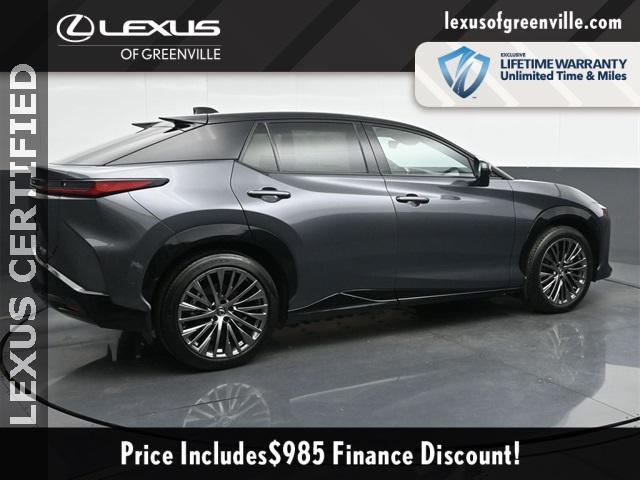 used 2023 Lexus RZ 450e car, priced at $43,598