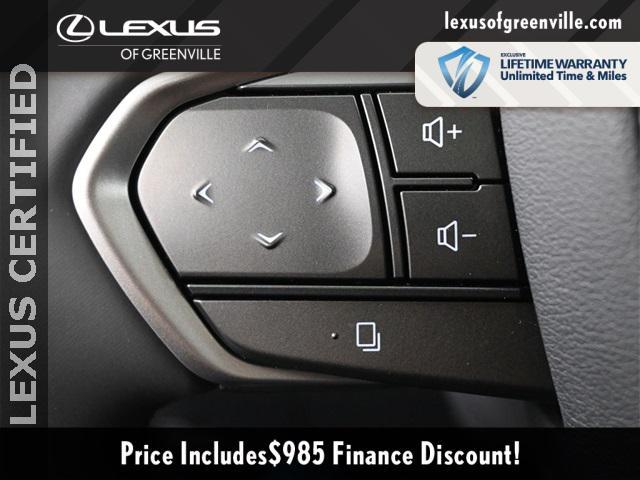 used 2023 Lexus RZ 450e car, priced at $43,598