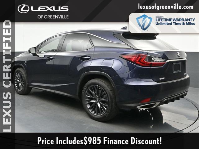used 2022 Lexus RX 350 car, priced at $44,998