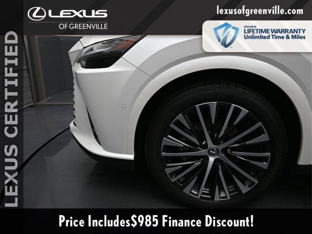 used 2024 Lexus RX 350 car, priced at $56,598