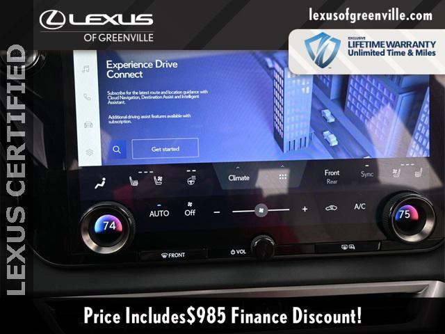 used 2024 Lexus RX 350 car, priced at $56,598