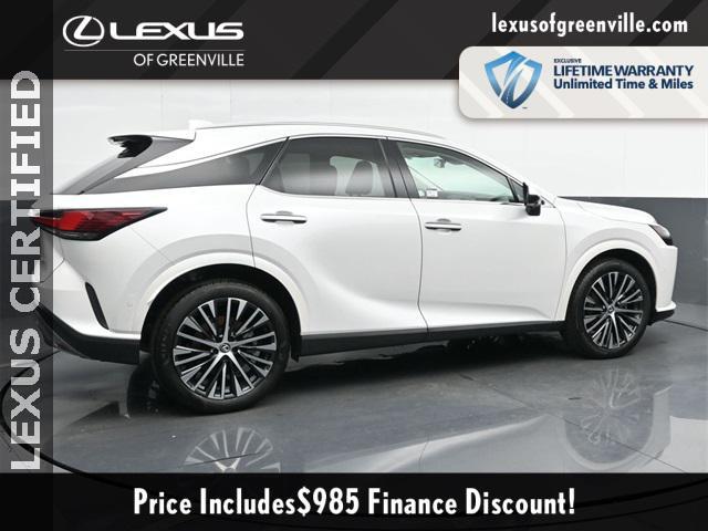 used 2024 Lexus RX 350 car, priced at $56,598