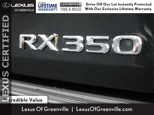 used 2022 Lexus RX 350 car, priced at $43,998