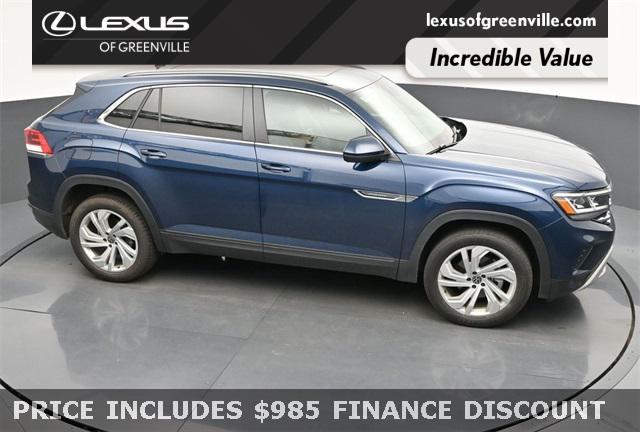 used 2021 Volkswagen Atlas Cross Sport car, priced at $24,998