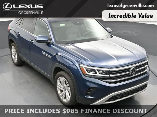 used 2021 Volkswagen Atlas Cross Sport car, priced at $24,998