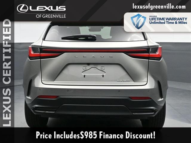 used 2024 Lexus NX 250 car, priced at $42,998
