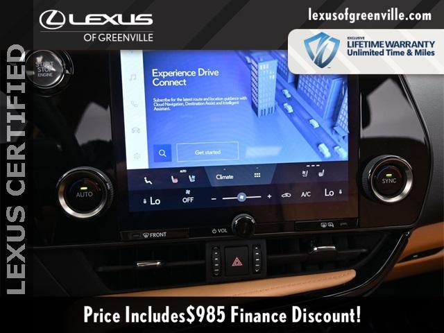 used 2024 Lexus NX 250 car, priced at $42,998