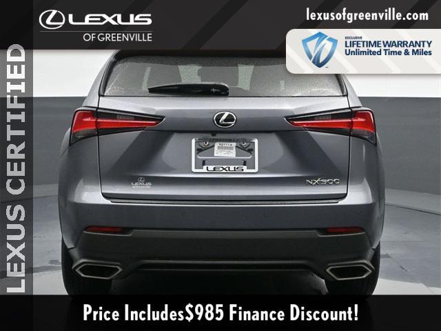 used 2019 Lexus NX 300 car, priced at $27,998