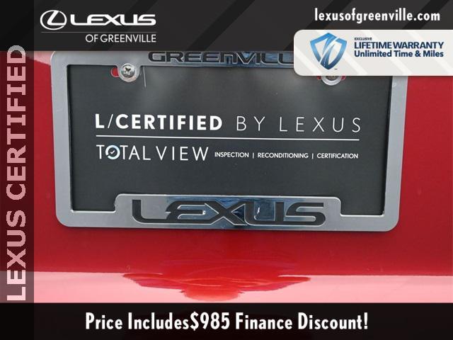 used 2025 Lexus RX 350 car, priced at $59,998