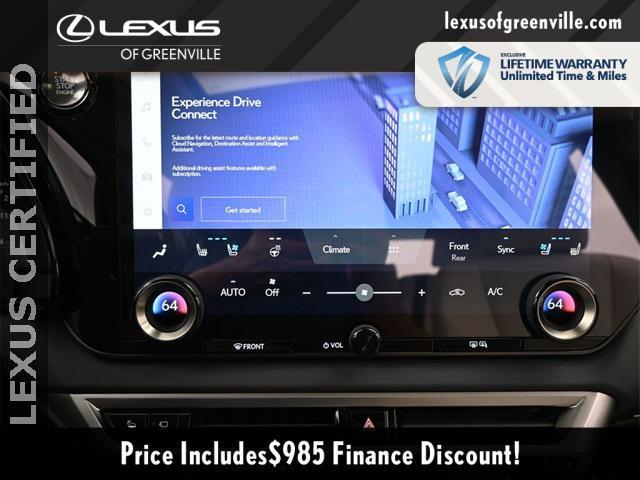 used 2025 Lexus RX 350 car, priced at $59,998