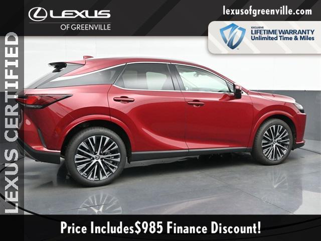 used 2025 Lexus RX 350 car, priced at $59,998