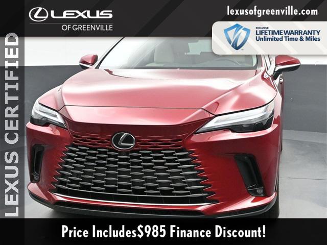 used 2025 Lexus RX 350 car, priced at $59,998