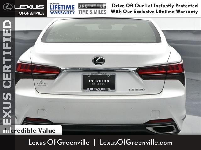 used 2021 Lexus LS 500 car, priced at $55,998