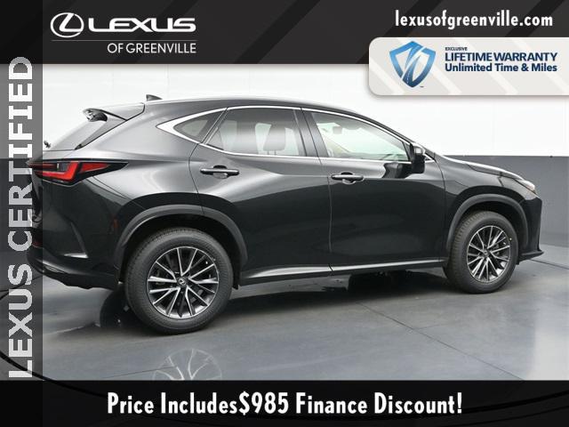 used 2023 Lexus NX 350 car, priced at $40,998
