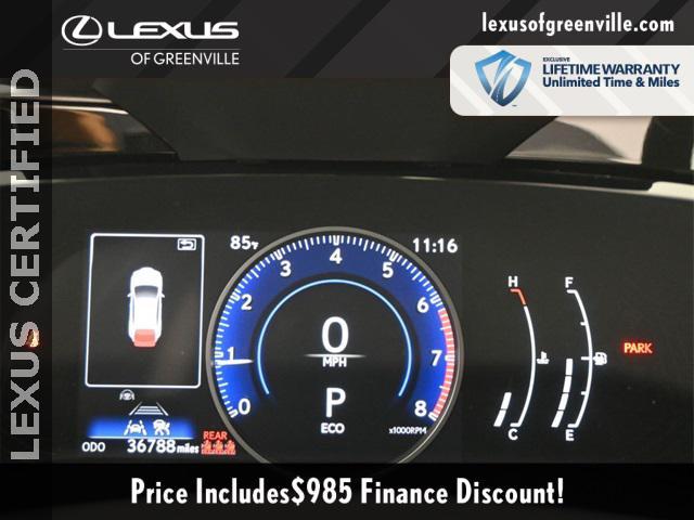 used 2023 Lexus NX 350 car, priced at $40,998