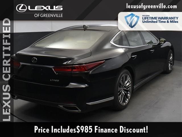 used 2023 Lexus LS 500 car, priced at $74,998