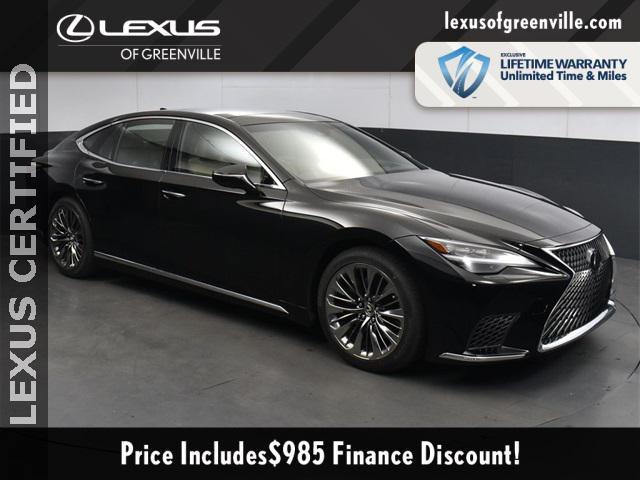 used 2023 Lexus LS 500 car, priced at $74,998
