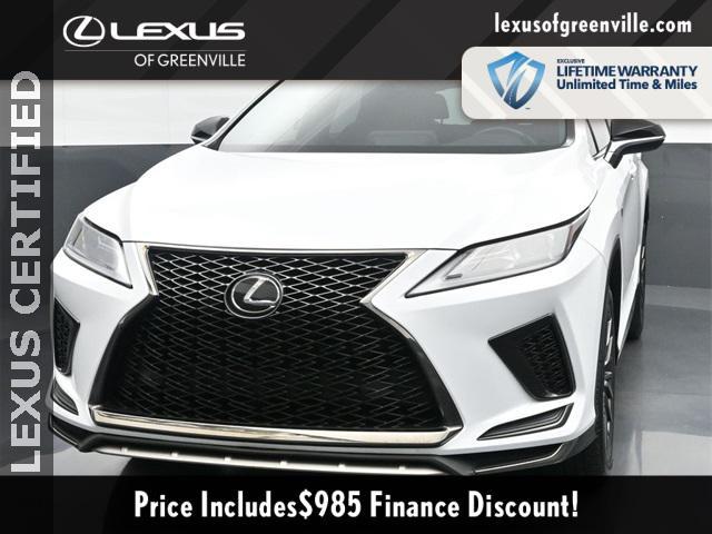 used 2021 Lexus RX 350 car, priced at $38,998