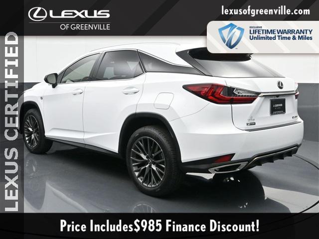 used 2021 Lexus RX 350 car, priced at $38,998