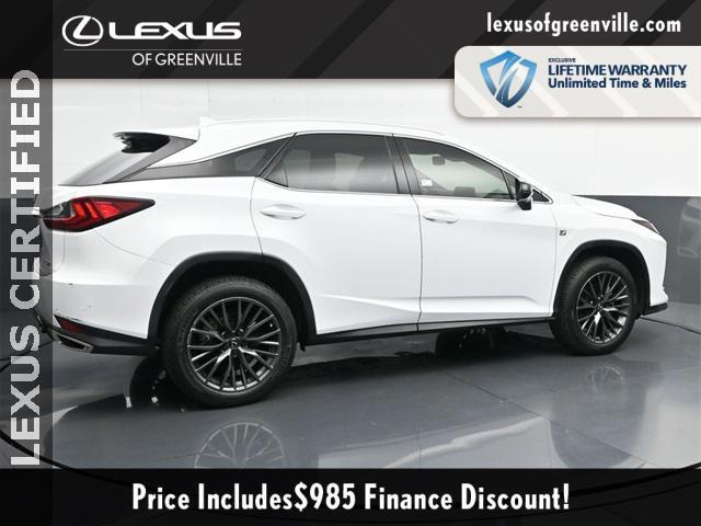 used 2021 Lexus RX 350 car, priced at $38,998