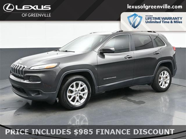 used 2016 Jeep Cherokee car, priced at $12,998