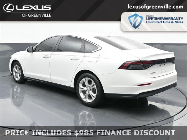 used 2023 Honda Accord car, priced at $21,998