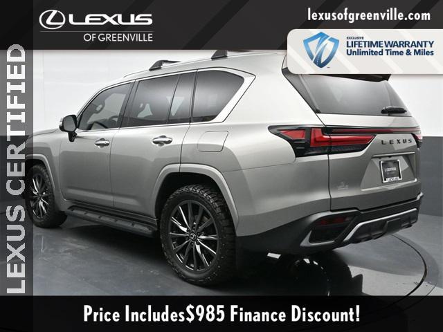 used 2023 Lexus LX 600 car, priced at $92,998