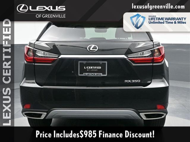 used 2022 Lexus RX 350 car, priced at $44,998