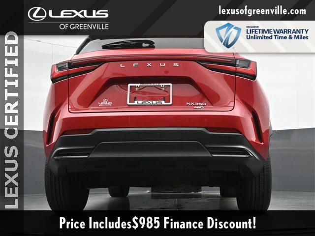 used 2022 Lexus NX 350 car, priced at $42,998