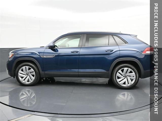 used 2021 Volkswagen Atlas Cross Sport car, priced at $23,998