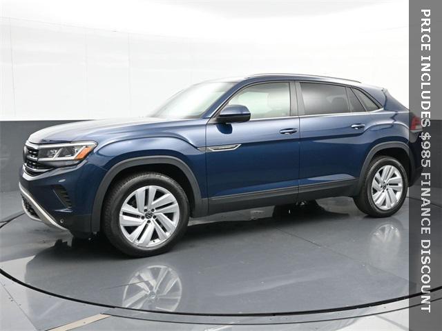 used 2021 Volkswagen Atlas Cross Sport car, priced at $23,998