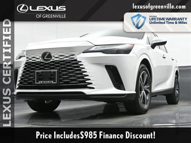 used 2024 Lexus RX 350 car, priced at $54,998