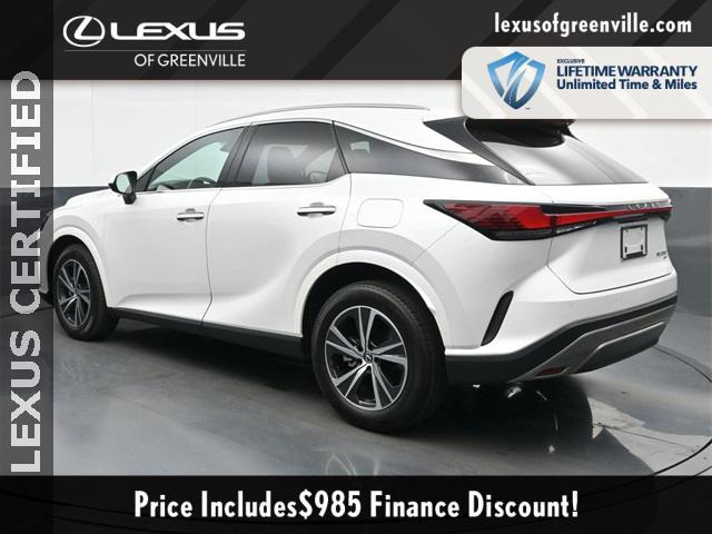 used 2024 Lexus RX 350 car, priced at $54,998