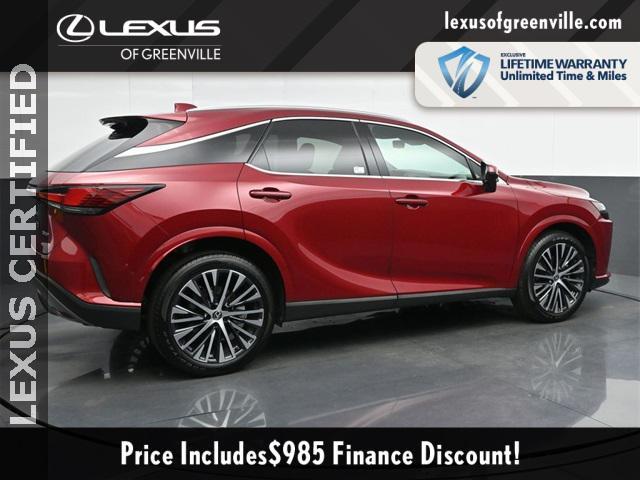 used 2024 Lexus RX 350 car, priced at $56,998