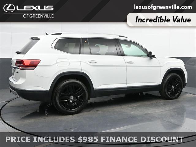 used 2019 Volkswagen Atlas car, priced at $15,998