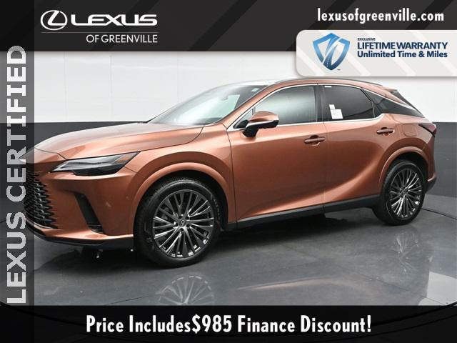 used 2024 Lexus RX 350 car, priced at $60,998