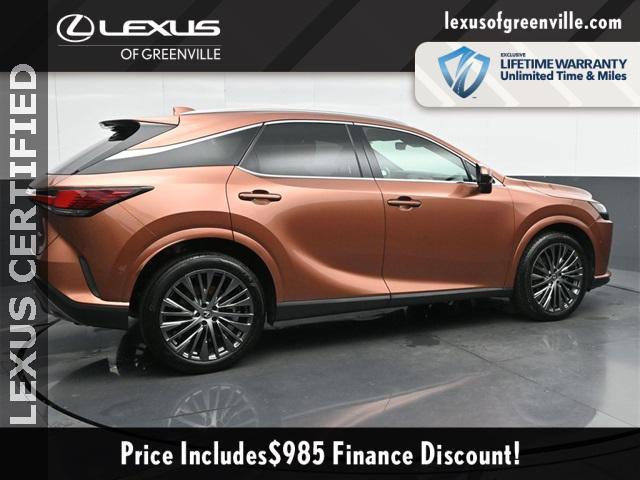 used 2024 Lexus RX 350 car, priced at $60,998